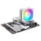 UX400 ARGB Sync CPU散热器 - 白色